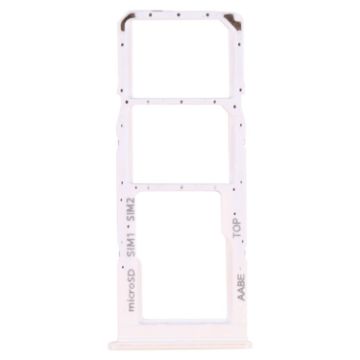 Samsung Galaxy A12 SM-A125 SIM Card Tray + Micro SD Card Tray (White) - 1