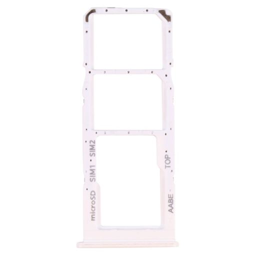 Samsung Galaxy A12 SM-A125 SIM Card Tray + Micro SD Card Tray (White) - 1
