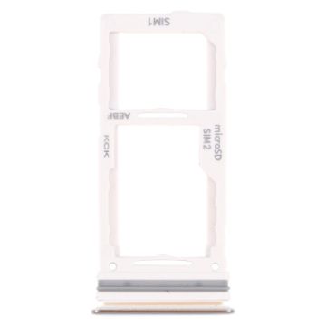 Samsung Galaxy A52 SM-A525 SIM Card Tray + Micro SD Card Tray (Silver) - 1
