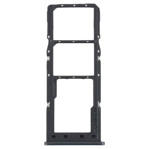 Samsung Galaxy M12 SM-M127 SIM Card Tray + Micro SD Card Tray (Black) - 1