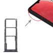 Samsung Galaxy A13 SM-A135 Original SIM Card Tray + Micro SD Card Tray (Black) - 4