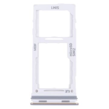 Samsung Galaxy M52 5G SM-M526B SIM Card Tray + Micro SD Tray (White) - 1