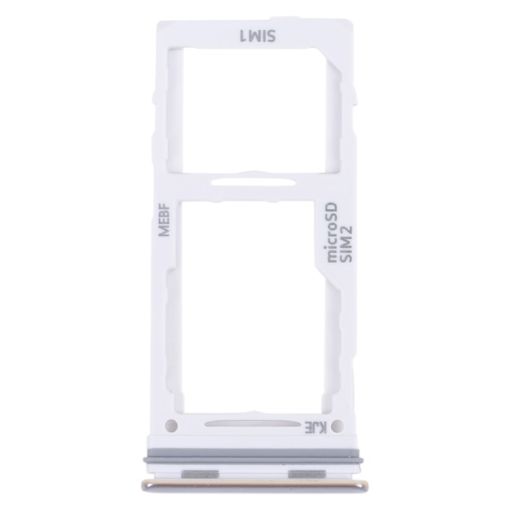Samsung Galaxy M52 5G SM-M526B SIM Card Tray + Micro SD Tray (White) - 1