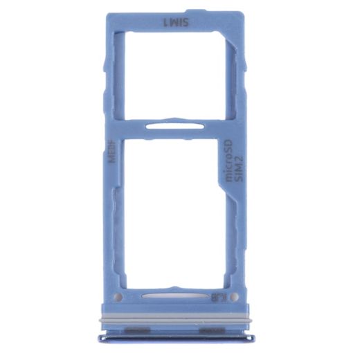 Samsung Galaxy M52 5G SM-M526B SIM Card Tray + Micro SD Tray Blue - 1