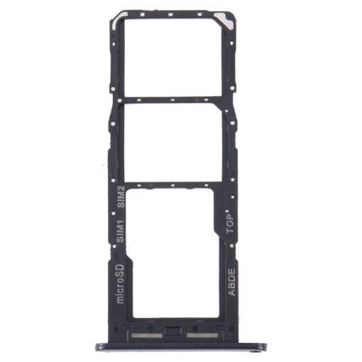 Samsung Galaxy A24 SM-A245 SIM Card Tray + Micro SD Card Tray (Black) - 1