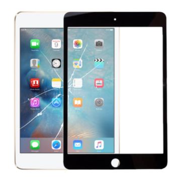 Front Screen Outer Glass Lens for iPad Mini 4 A1538 A1550 - Black - 1