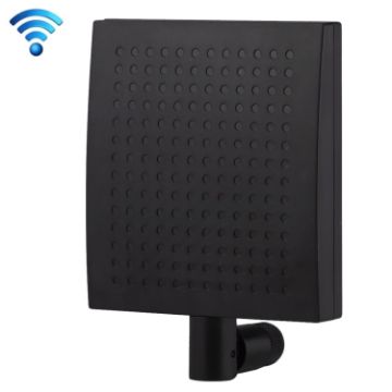 12dBi SMA Male 5.8GHz Panel WiFi Antenna - Black - 1