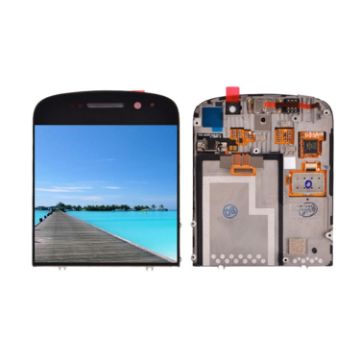 LCD Screen for BlackBerry Q10 Digitizer Assembly with Frame - 1