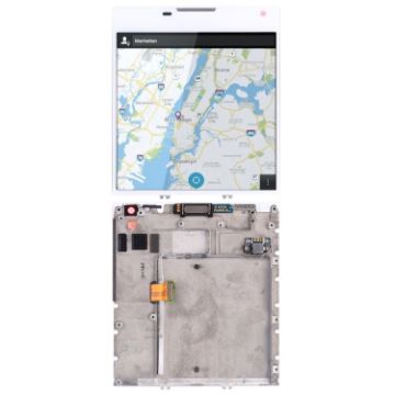 LCD Screen for BlackBerry Passport Q30 Digitizer White - 1