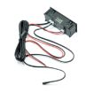 Car LED Clock Thermometer Voltmeter - High Precision (Red) - 3