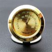 Night Light Car Thermometer Gold Ornaments - 1