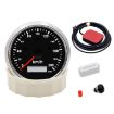 TNG85 GPS Speed Odometer - Silver Frame, Black Background - 2