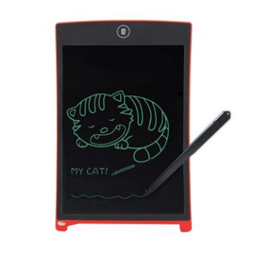 Howshow 8.5 inch LCD Writing Tablet/Writing Board (Red) - 1