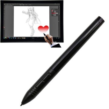 Picture of Huion P801 Rechargeable Digital Pen Stylus Mouse Digitizer Pen for Huion Graphics Tablet (Black)