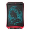 Picture of WP9316 10 inch LCD Monochrome Screen Writing Tablet Handwriting Drawing Sketching Graffiti Scribble Doodle Board for Home Office Writing Drawing (Red)