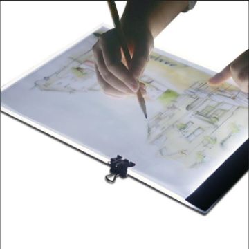 Ultra-thin A4 Size USB LED Tracing Light Box for Artists - Brightness Control - 1