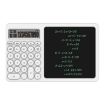 White Office Calculator LCD Handwriting Board with Stand - 1