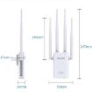 Comfast CF-WR304S 300M 4 Antenna Wireless Repeater UK Plug - 3