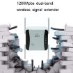KP1200 1200Mbps Dual Band 5G WIFI Amplifier Wireless Signal Repeater - 5