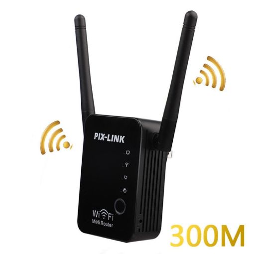 PIX-LINK 2.4G 300Mbps WiFi Signal Amplifier Repeater (AU Plug) - 1