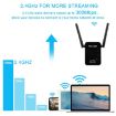 PIX-LINK 2.4G 300Mbps WiFi Signal Amplifier Dual Antenna Repeater - 3
