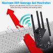 1200Mbps WiFi Range Extender Repeater EU Plug Black - 7
