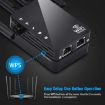 1200Mbps WiFi Range Extender Repeater EU Plug Black - 8