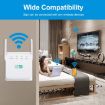 2.4G 300M Wi-Fi Amplifier Long Range WiFi Repeater EU Plug Black - 7