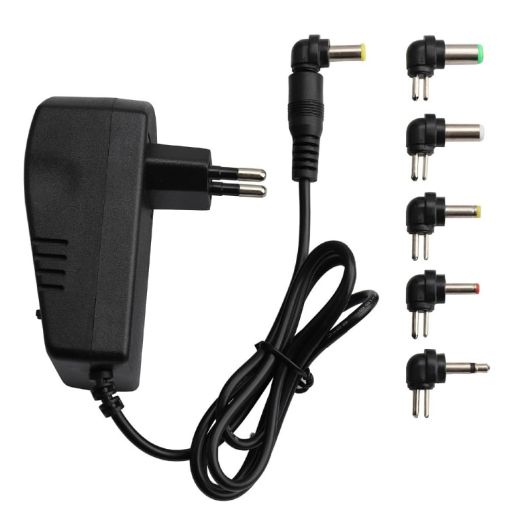 Voltage Adjustable Power Adapter 110 220V to 12V 3V 4.5V 6V 7.5V 9V EU Plug - 1