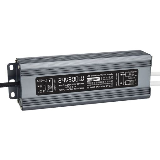 GEEPUT 220V To 24V LED Waterproof Power Supply Transformer - 1