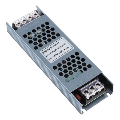 DC12V LED Power Supply Transformer 100W - AC170-240V - 1