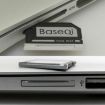 BASEQI Aluminum SD Card Case for Dell XPS 15.6" Laptop - 8
