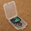 100Pcs Transparent Plastic Storage Card Box for SD + Micro SD Card - 5