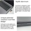 BASEQI Hidden Aluminum Alloy SD Card Case for Xiaomi Pro 15.6 inch MX150 Laptop - 6