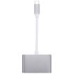 VGA & HDMI to USB-C Hub Adapter - Grey - 2