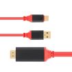 2-in-1 USB-C/Type-C to 4K HDMI Video Cable, 2m - 2