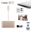 USB Type C to VGA 3-in-1 Hub Adapter - Gold - 6