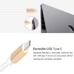 USB Type C to VGA 3-in-1 Hub Adapter - Gold - 7