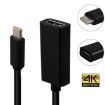 DNX-1 Mini USB-C to HDMI HD 4K Cable - Black - 2