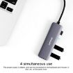 Lenovo C04 Type-C to USB-C Converter Hub - 5