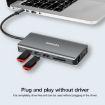 Lenovo LX0801 Pro Type-C/USB-C Network Cable Interface Converter - 8