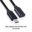 Type-C/USB-C Male to Female PD Power Extended Cable 0.5m - 6