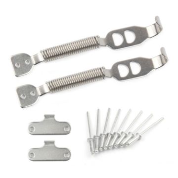 Car Hood Bonnet Springs Clips Pin Kit Hood Lock - Universal - 1