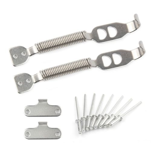 Car Hood Bonnet Springs Clips Pin Kit Hood Lock - Universal - 1