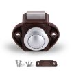 Brown Press Type Drawer Cabinet Catch Latch Release - RV/Yacht/Furniture - 2