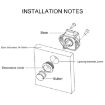 Nickel Press Type Drawer Cabinet Catch Latch - RV/Yacht/Furniture - 5