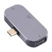 3-in-1 USB-C Male to USB-C Charging + USB + 4K 60Hz HDMI Adapter - 3