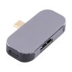3-in-1 USB-C Male to USB-C Charging + USB + 4K 60Hz HDMI Adapter - 4