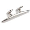 Marine Stainless Steel Flat Top Boat Cleats 4" Base with Screws - 3