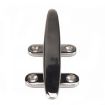 Marine Stainless Steel Flat Top Boat Cleats 4" Base with Screws - 4